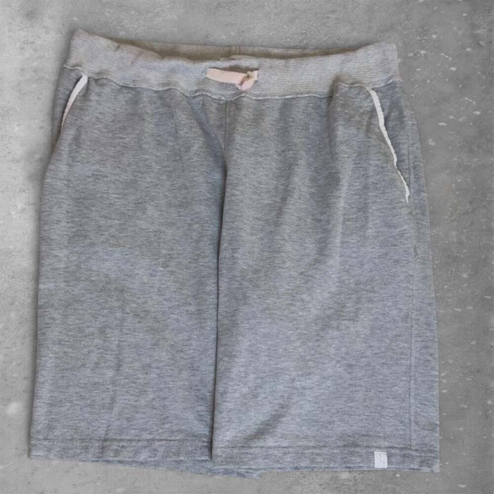 Denim & Flower Ricky Singh Gray Baggy Knit Shorts